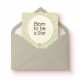 Tarjeta de Felicitación con Sobre | Frase:"A gift for you" | Cartulina de alta calidad (350 g/m2) en Formato A6