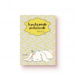 Greeting Card with Envelope | Phrase: "Si puedes soñarlo puedes hacerlo" | High quality cardboard (350 g/m2) in A6 Format